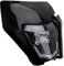 Motorrad-Scheinwerfer-Universal-Scheinwerfer-Verkleidung, Scheinwerfer, für EXC250 SX250 EXC450 SX350 SXF450 EXC525 640LC4 Dirt Bike Motocross Enduro Supermoto, Schwarz