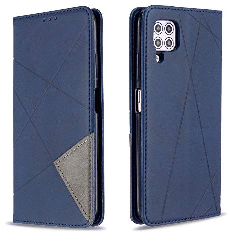 Posanter Cover per Huawei P40 Lite, Flip Custodia Portafoglio Caso Libro Pelle PU e Slim TPU Silicone Antiurto, Ultra Sottile con Chiusura Magnetica e Tasca per Carte Flip Wallet Caso (Blu)