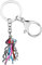 Niedlicher Quallen-Schlüsselanhänger, Emaille-Legierung, Geschenk, Ozean-Schmuck für Damen, Mädchen, Tasche, Geldbörse (mehrfarbig)