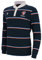 Macron Polo-Shirt mit langen Ärmeln, für Erwachsene, Rugby France World Cup 2023, offiziell, marineblau, 5XL