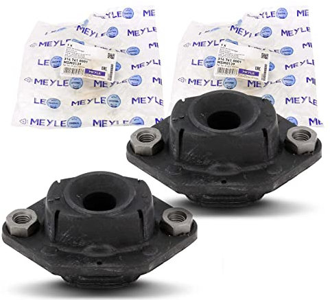 2x Original MEYLE 3147410001 Domlager Unten Hinterachse Kompatibel mit 1er E81 E87 116-130 2004-2012 3er E90 316-335 M3 2004-2011 X1 E84 2009-2015