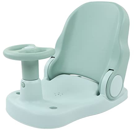 Seggiolino da Bagno per Bambini Sedia da Doccia Antiscivolo per Vasca da Bagno per Bambini Piccoli (Verde)