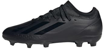 adidas X Crazyfast.3 Firm Ground Boots Fußballschuhe, Core Black/Core Black/Core Black, 38 2/3 EU