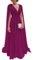 Vestidos largos de dama de honor para boda, vestidos de invitados de boda para mujer, vestidos formales de fiesta de noche, Fucsia Oscuro, 40