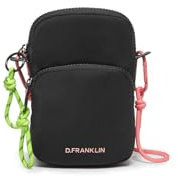 D.Franklin - Bolso Porta Móviles Bomb Mini Bag en Negro - Modelo bomb