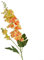EXTRWORY Hyazinthe Einzelzweig für Hochzeit und Büro, Premium Simulation Blume (Orange)