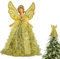 Puntale Albero di Natale, Puntale Albero di Natale Angelo, Puntale Per Albero Con Angelo, Angelo Per Albero Di Natale, Statuetta Di Angelo Di Natale