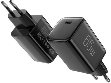 2 Pièces Chargeur USB C de 65 W Ultra Rapide PD3.0 PPS Chargeur Adaptateur GaN Prise Secteur de Type C pour Samsung Galaxy S24/S23+/S23/S22/Note20, iPhone 16/15, Pixel,Macbook Air etc