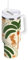 RPLIFE Vaso de café de acero inoxidable con diseño de leopardo asiático, palmera tropical, vaso aislado, vaso de café para mujer