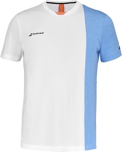 Babolat, T-Shirt Modell Play Crew Neck Tee für Herren, elastisches Material, Zeitloses Design, ideal für Training und Wettbewerb, optimaler Komfort
