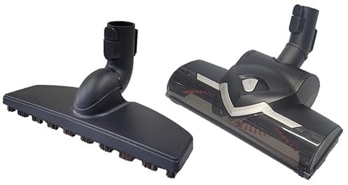 Parquet Twister + Turbo Brush Compatible with Miele Classic C1 - Compact C1 - Complete C1 - Compact C2 - Complete C3 - Blizzard CX1 - S2 S4 S5 S6 S8 Canister Vacuum Cleaner. OEM # SBB 300-3 STB 305-3