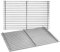 7639 Grillrost für Weber Spirit 300 Grill,7638 44,5 x 30CM Gussrost für Weber Spirit E310 E320 E330 SP310,Edelstahl Grillroste Zubehör für Weber Spirit 700 900, Rost Ersatzteile für Weber 7639 7638
