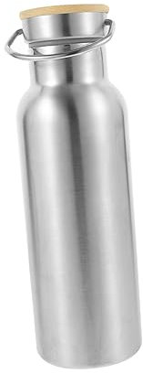 ibasenice Bouteille Pratique Bouteille Eau Professionnelle Portable 304 Acier Inoxydable Ouverture 510ml