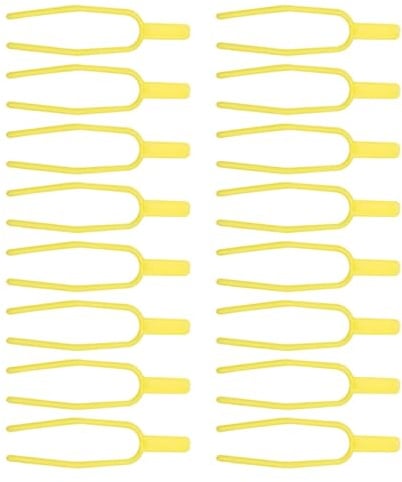 Levemolo 100 Stück Pflanzenclips zur Pflanzenbefestigung Langlebige Halter für Rankpflanzen und Weinreben Stützklammern für Tomatenpflanzen Gewächshaus und Garten Praktische Pflanzenhalter