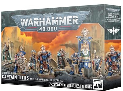 Games Workshop - Warhammer 40.000 - Space Marines - Ultramarines: Captain Titus & The Wardens of Ultramar