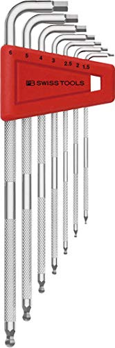 PB Swiss Tools Winkelschraubendreher- Satz im Kunststoffhalter 7-teilig 1,5-6mm SAFETY