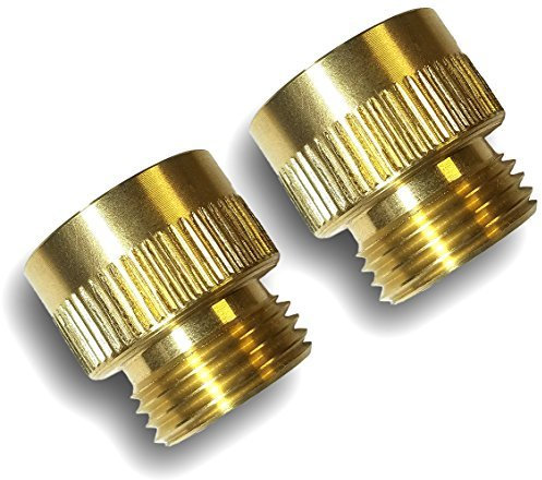 Spigotmaster 2er-Pack SM01 Vakuumschalter-Adapter ~ verwandelt ein Pfeilspitzen-Anti-Siphon-Schlauch-Lätzchen in einen geraden Durchgangsanschluss. Ersetzt 1019-a-486BFP & passend für: 482BFP(2, SM01)
