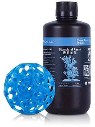 NOVA3D LCD UV Resin 405nm Rapid Resin für 3D-Drucker Photopolymer Harz Klar Blau 1000g