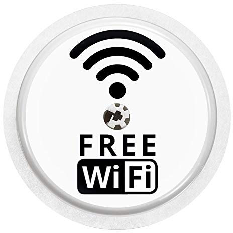 Aufkleber Sticker für FreeStyle Libre 2 Sensor 2x Free WiFi myDili Diabetes Farbe weis
