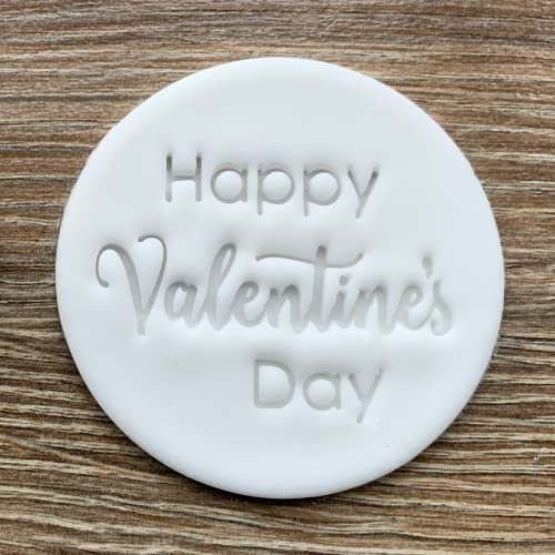 Happy Valentine's Day Keksstempel, Fondant