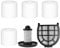 4 Pack Foam & Felt Filters, 1 Pre-Motor Filter & 1 Post-Motor Hepa Filter for Shark LZ600, LZ601, LZ602, LZ602C APEX UpLight Lift-Away DuoClean Vacuum Cleaner. Compare to Part # XFFLZ600 & XHFFC600.
