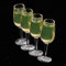 Aeromdale 20pcs Miniature Champagne Cup Wine Glasses for Dollhouse Party Foods Decor