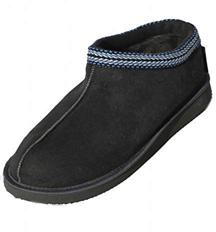 Hollert Damen Lammfell Hausschuhe Schäferin Alma Fellschuhe Hüttenschuhe warme Schuhe aus Echtleder & Merino Schaffell Schuhgröße 42, Farbe Anthrazit