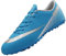 AOWENDI Football Boots Men's Breathable Turf Trainers Outdoor Cleats Professional Athletics Sneakers Teens Wear-Resistence Soccer Shoes Non-Slip Unisex Blue 33, 1 UK Child