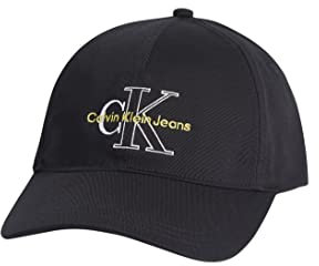Calvin Klein Herren Kappe Baseballcap Two Tone Cap OneSize Schwarz K50K508977BDS