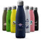 Tirita Personalised Stainless Steel Flask - Thermal Travel Bottle for Hot & Cold Drinks - Insulated 500ml Gym, Office, School Drink Bottle - Rainbow Moon Theme