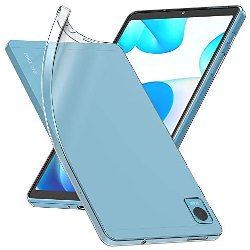 ebestStar - Hülle für Realme Pad mini 8.7 (2022), Silikon Handyhülle Cover, Klar TPU Schutzhülle, Slim Handy Case, Transparent