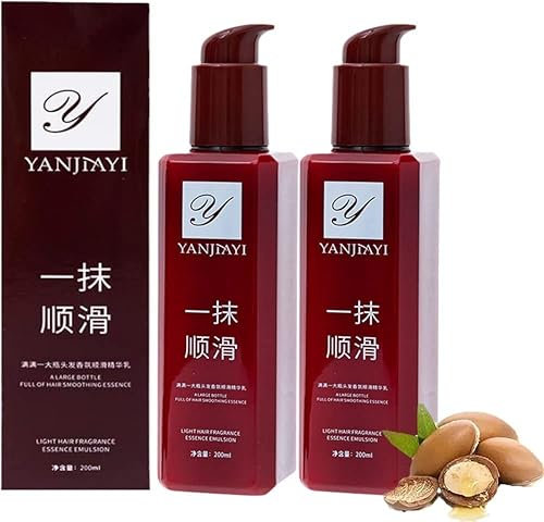 Ein Hauch magischer Haarpflege, YANJAYI Conditioner ohne Ausspülen, Hair Ragrance Essenz-Emulsion, YANJAYI Reparatur Haarpflege für alle Haartypen wieder her Keratin-Haar (400ml)