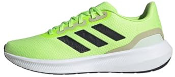 adidas Herren Runfalcon 3.0 Shoes, Green Spark / Core Black / Putty Grey, 44 EU