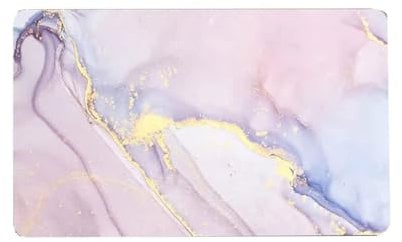 Tobil Badematte rutschfest saugfähig Badvorleger Badezimmerteppich Pink-010 40x60
