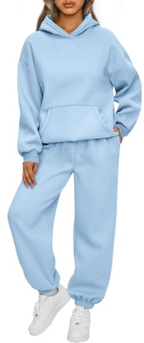 AUTOMET Damen Au231 Oversized | Übergroße Kapuzenpullover, Kängurutasche, Schulterpartie, Seitentaschen