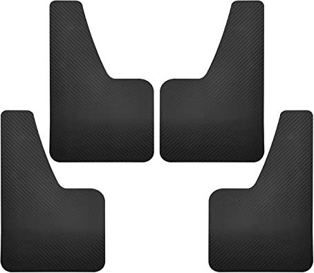 Paraspruzzi Paraspruzzi Parafanghi Parafango Paraspruzzi Per Fiat 500 Per 500C Per 500L Per 500X Per 500e Per Abarth 595 695 Per Racing Paraspruzzi (Colore : Nero)