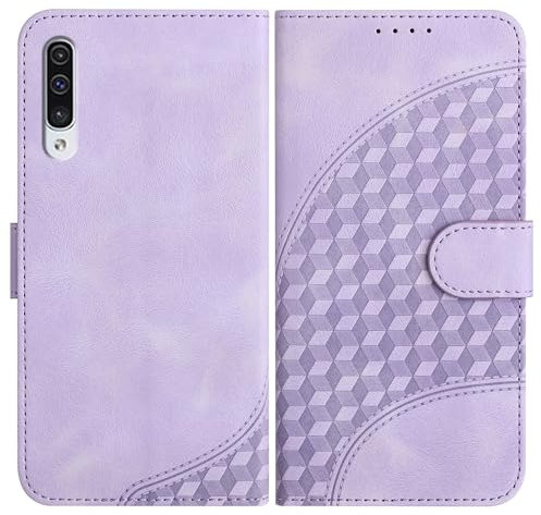 JayModCase Mobile Phone Case for Samsung Galaxy A50 / A50S / A30S, with Card Slot, Stand Function, Magnetic, PU Leather Case, Folio Flip Case Compatible with Galaxy A50 - Purple