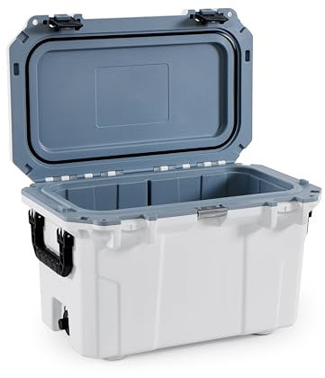 Harte Kühlbox 70 QT – extra große isolierte Eistruhe, 116 Dosen Kapazität, ideal für Camping, Picknicks, Roadtrips