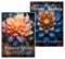 Mandala-Erwachsenen-Malbuch für Erwachsene, Achtsamkeitsmalbuch für Erwachsene, Geschenk für Erwachsene zum Entspannen, Angst, Malbuch für Erwachsene, Set mit 2 Malbüchern für Erwachsene,