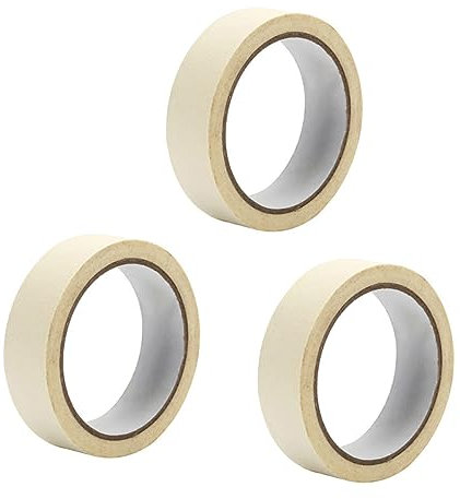 CIMAXIC 3rollen Abdeckpapier Farbtrennmarkierung Tragbares Masking Tape Für Wände Teppiche Und Terrassen Papier-abdeckband Für Ergebnisse Beim Streichen Oder Verfugen