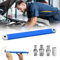 crayfomo Offset Extension Wrench, Multifunctional Tight Reach Extension Wrenchs Set with 1/2 inch, 1/4 inch, 3/8 inch Square Drive Adapters for Handling Car Repair Tool Universal