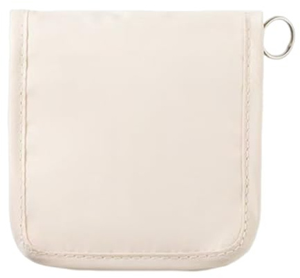 Pillentaschen, Behälter für Reisen, zusammenklappbarer Medikamenten-Organizer, kompakte Tasche für Rezepte, Kosmetik, Lippenstifte, Fischöl, 48 cm, Beige, Grau