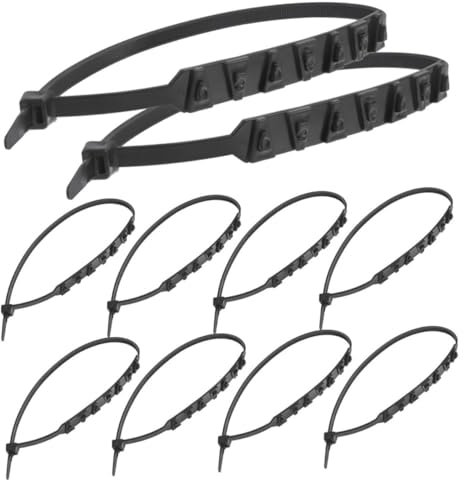 ABOOFAN 12stücke Teiliges Motorrad Und Elektrofahrrad Rutschfeste Reifenketten Für Schnee Und Eis Langlebige Anti-rutsch-ketten Einfache Montage Geeignet Rad-fahrzeuge