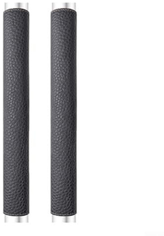 Kitchen Door Handle Covers 2 Pack for Refrigerator, Oven and Dishwasher Durability (Black)