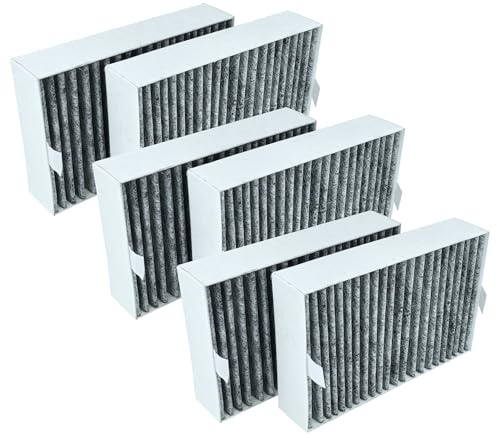 vhbw 6x Aktivkohlefilter Ersatz für Miele 28996433EU1 | 11793450, DKF 31-P für Dunstabzugshaube