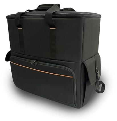 DOJA Barcelona Borsa Computer Trasporto PC Desktop - Cinturino Regolabile - Borsa Porta PC Fisso Imbottita per Trasporto Sicuro, Spazio Ampio per Torre e Periferiche, Custodia per Computer Desktop