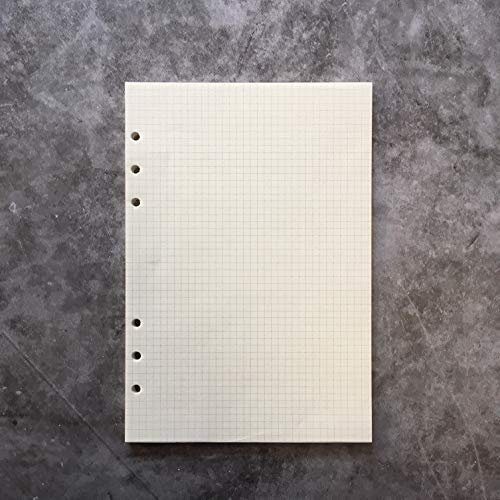 21,6 cm plastica A5 6-holes cover Round Ring View Binder cartelletta per fogli Sheet Protectors/Notebook ricarica/fai da te scrapbooking/raccoglitori di schermo Paper Refill-Grid Graph