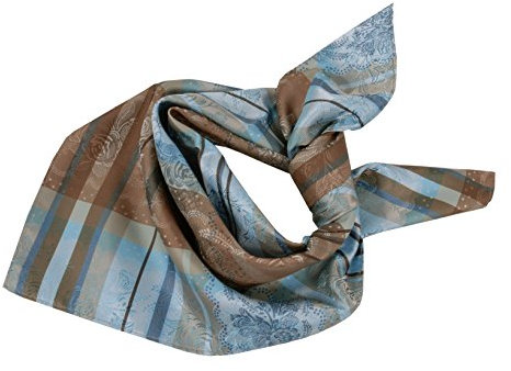 Trachtenhalstuch Trachtentuch Halstuch Trachten Damen Herren Nickituch zum Oktoberfest Bayern Blau Braun