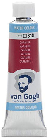 Van Gogh Peinture aquarelle, tube 10ml, Carmin 318