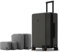 LEVEL8 Koffer Trolley Handgepäck mit Organizer Set 4-teilig, Leicht 100% PC TSA Zahlenschloss 8 Spinner Rollen Hartschalen Reisekoffer Rollkoffer Elegance Matte Design 20 Zoll (54,5CM,40L,Oliv Grün)